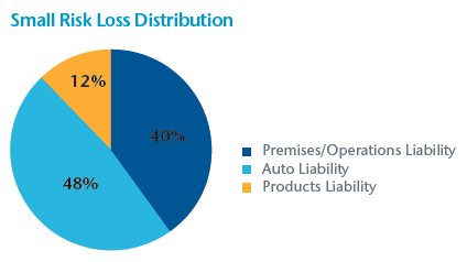 Small Risk Loss Distribution